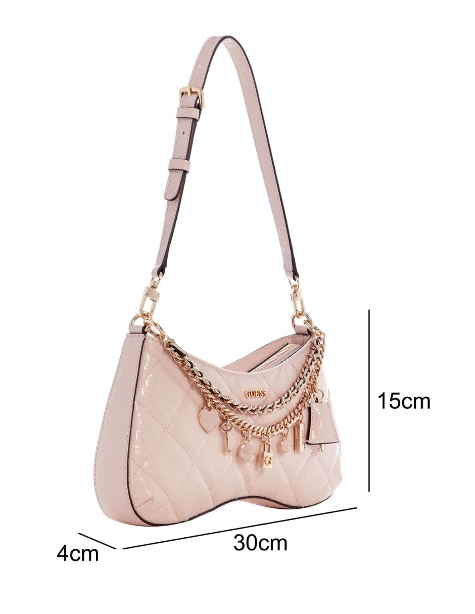Bolsa shoulder Guess Libby para mujer